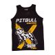 PitBull West Coast férfi atléta Streetwear – fekete, kutyás mintával