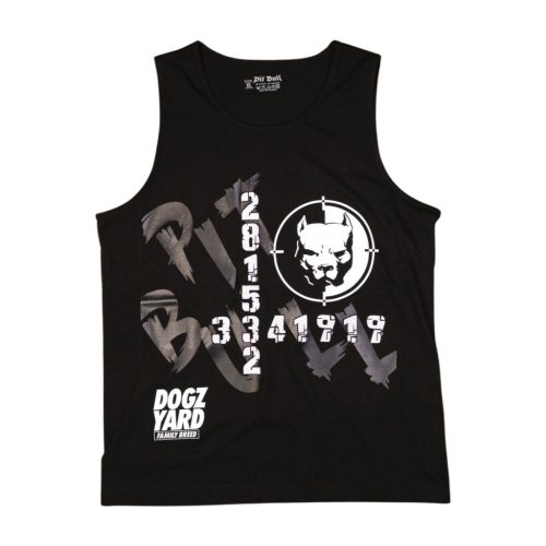 PitBull West Coast Dogz Yard férfi atléta – fekete