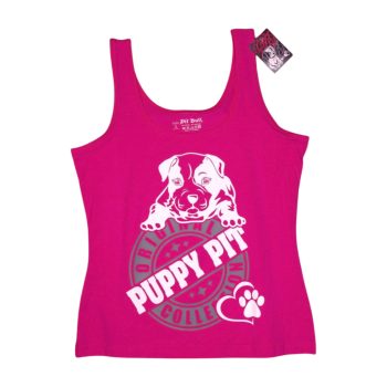 Pit Bull Puppy Pit Női Trikó – Pink