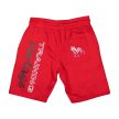 Pitbull férfi rövidnadrág – piros, „Pitbull Syndicate” grafikával