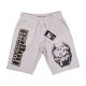 Pitbull férfi rövidnadrág – szürke, „Pitbull Syndicate” grafikával