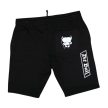 Pitbull férfi rövidnadrág – fekete, „Pit Bull Legend” grafikával